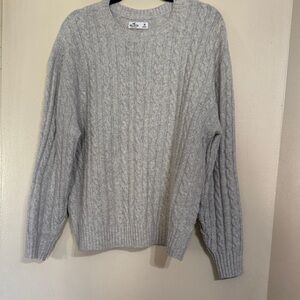 Hollister cable knit sweater